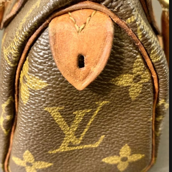 Auth Louis Vuitton Vintage Mini Speedy HL Handbag - Picture 6 of 14